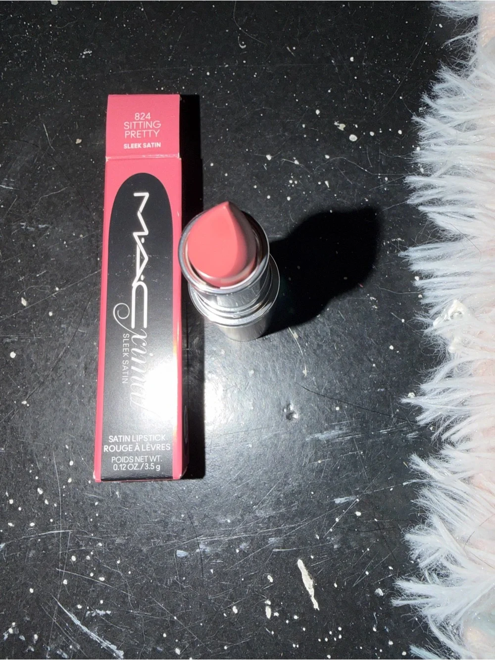 MAC Cosmetics Satin Lipstick - Sitting Pretty (Sleek Pink)